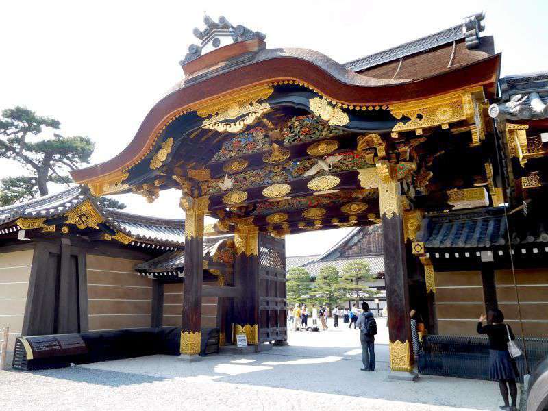 Photograph of Nijo Castle Karamon Gate